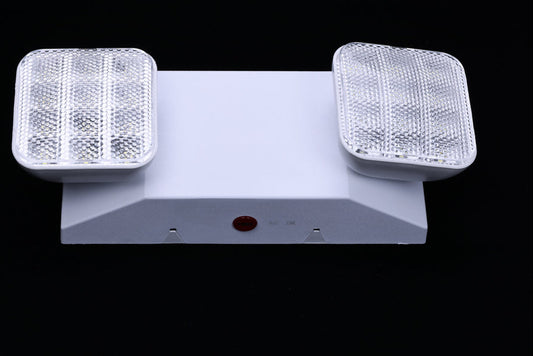 Self-Testing One Touch Twin Head LED Emergency Light