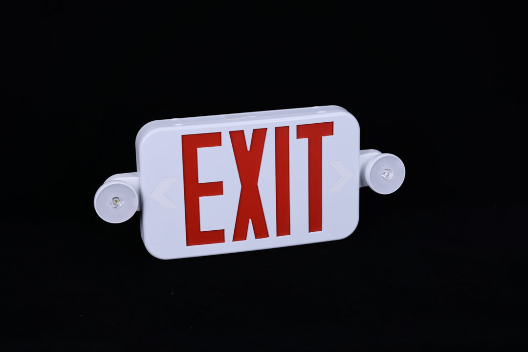 Self Testing One Touch Red and Green LED Emergency Exit Sign With Led Lights